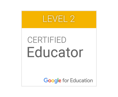 Google Certified educator level 2 Techno Dot Academy